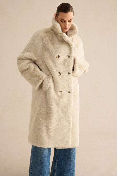 Faux Fur Coat