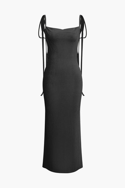 Neck Backless Dress