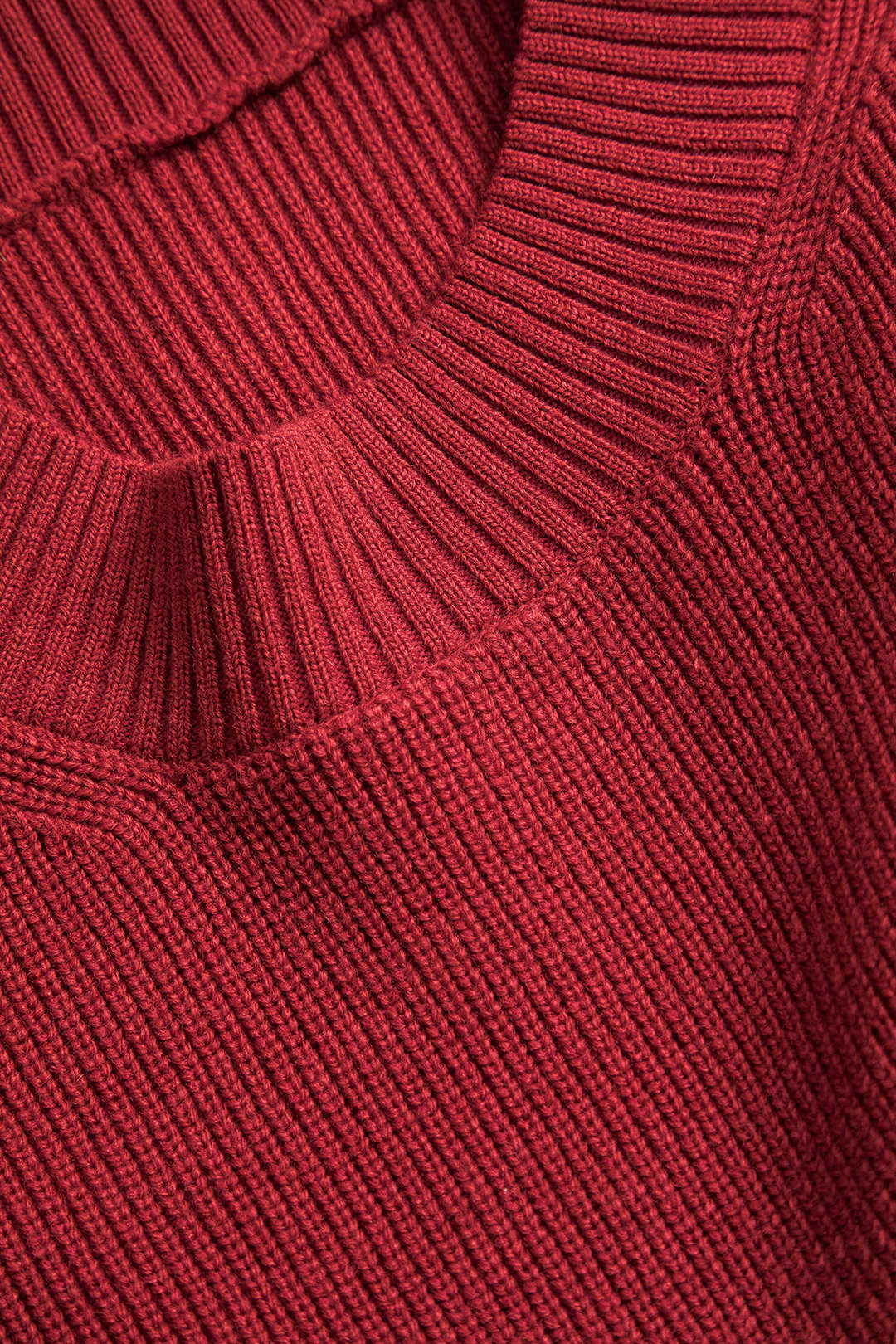 Ruched Long-Sleeve Sweater