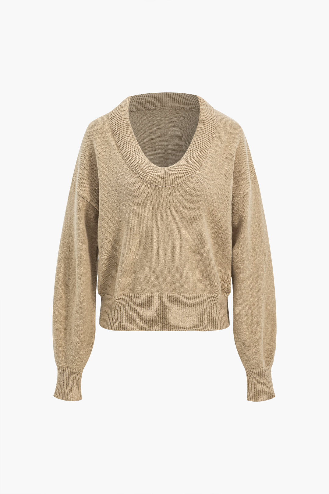 Sweater V-Neck Long-Sleeve Sweater