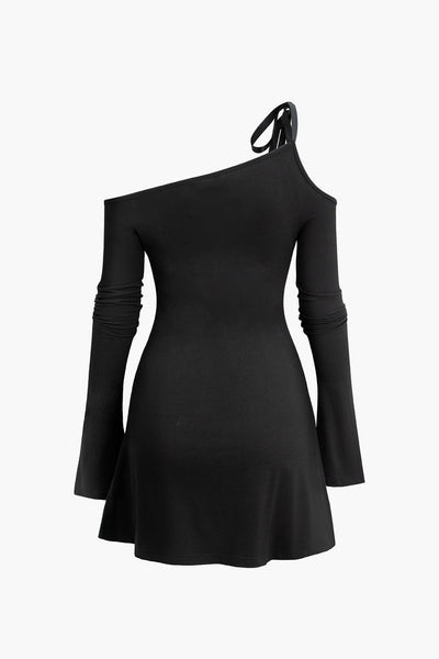 Asymmetrical Bell Mini Dress