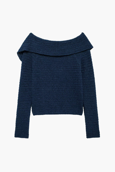 Asymmetrical Long-Sleeve Top