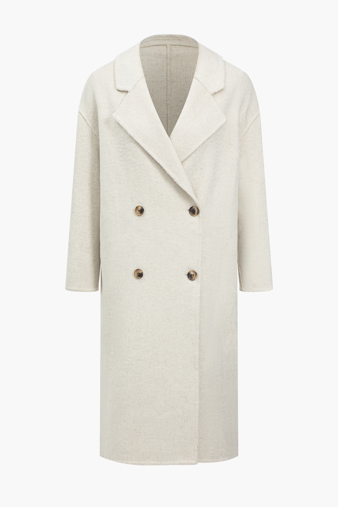 Wool Button Pocket Coat