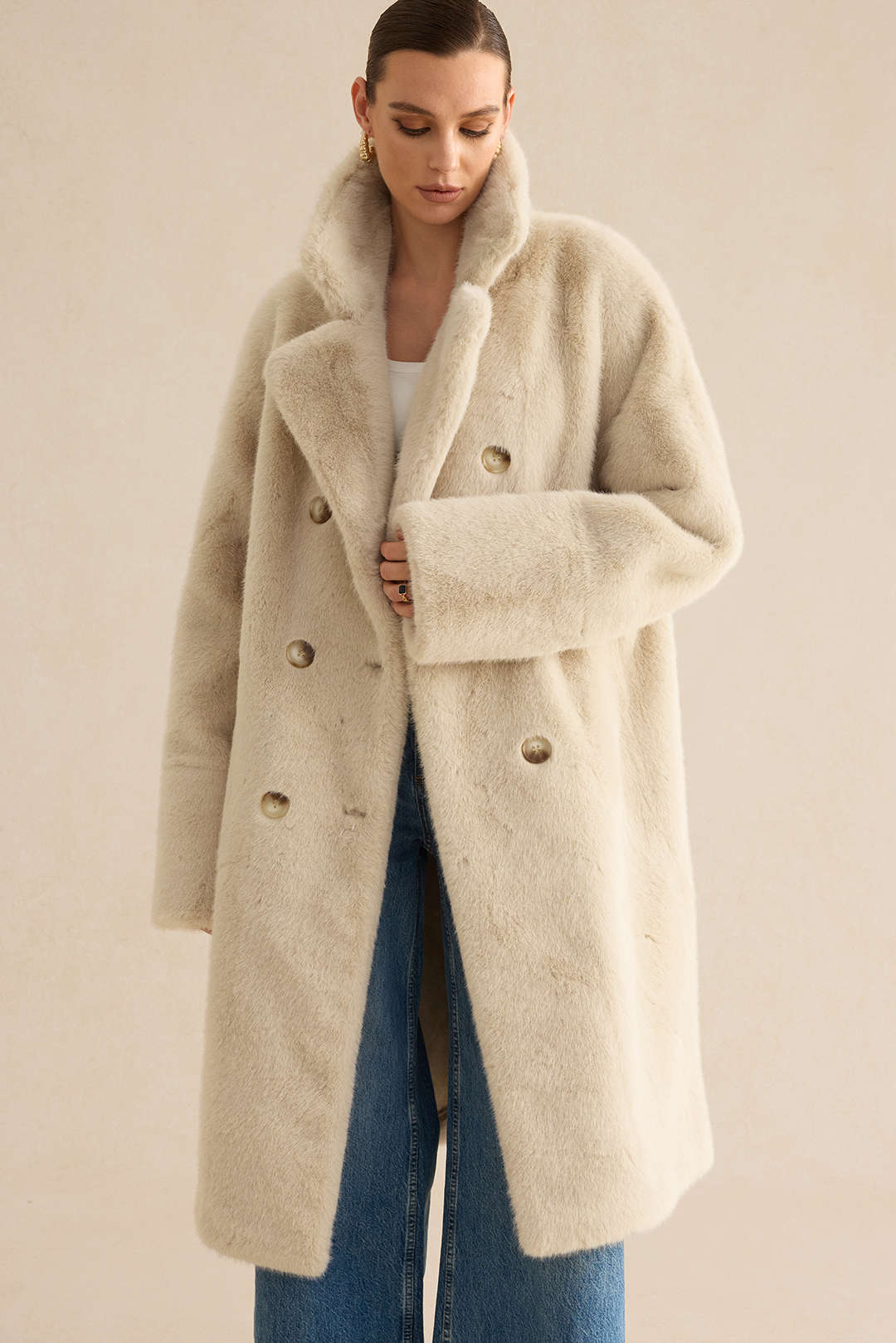 Faux Fur Coat